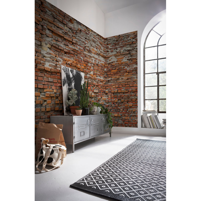 Komar Bricklane Wall Mural & Reviews AllModern
